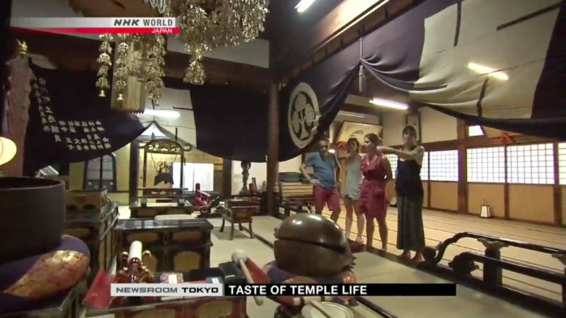 oterastay,NHK,temple hotel, takayama, hidatakayama, temple stay
