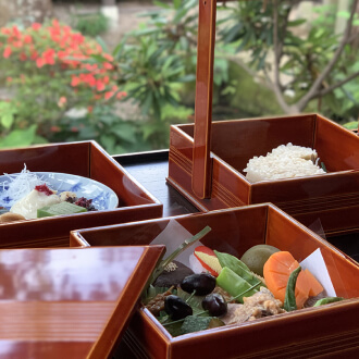 宿坊の食<