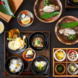 宿坊の食<