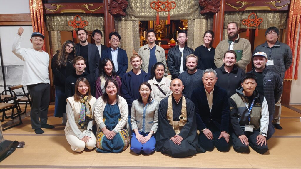 Evening program at Daitaiji Temple