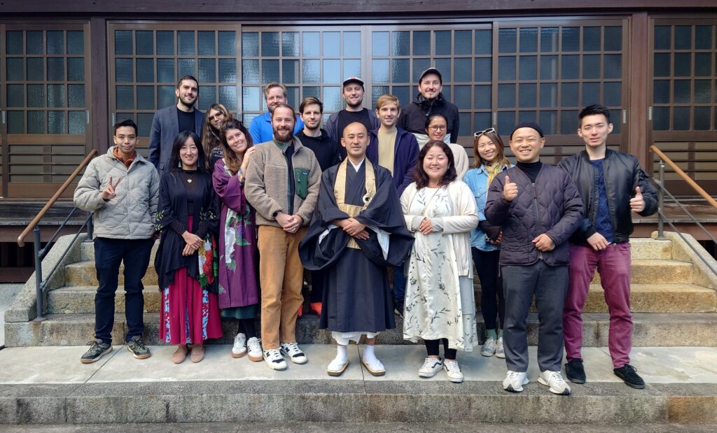 Digital nomad retreat group photo